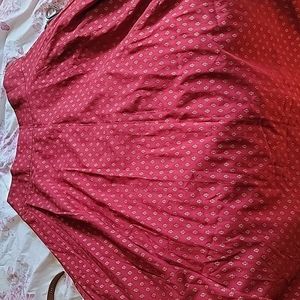 Indian maroon skirt/ lehenga from house of indya